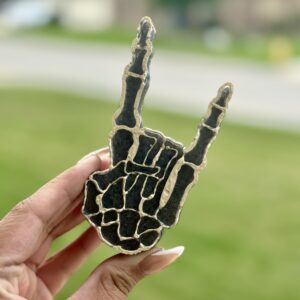 Skull Hand Freshie