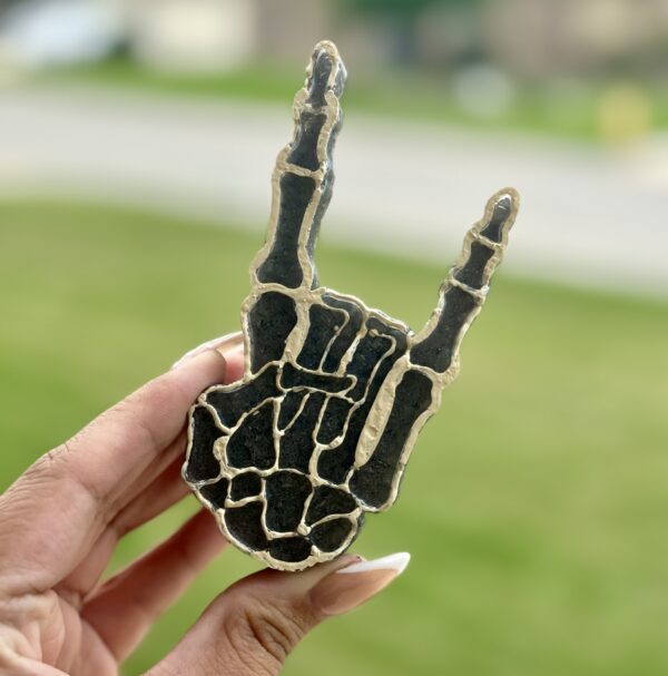 Skull Hand Freshie