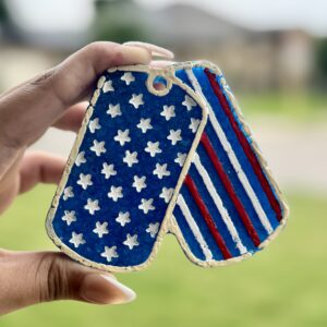 Dog Tags Freshie
