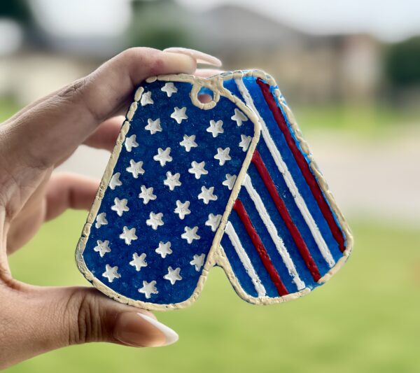Dog Tags Freshie